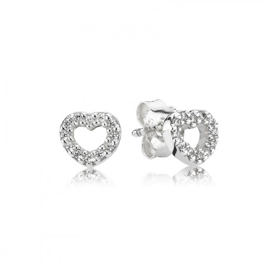 Pandora Σκουλαρίκια ασ. 925 με διάφανη κυβική ζιρκόνια 290528CZ Pandora Σκουλαρίκια ασ. 925 με διάφανη κυβική ζιρκόνια 290528CZ