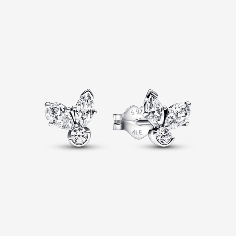 Pandora Sparkling Herbarium Cluster Stud Earrings 292407C01