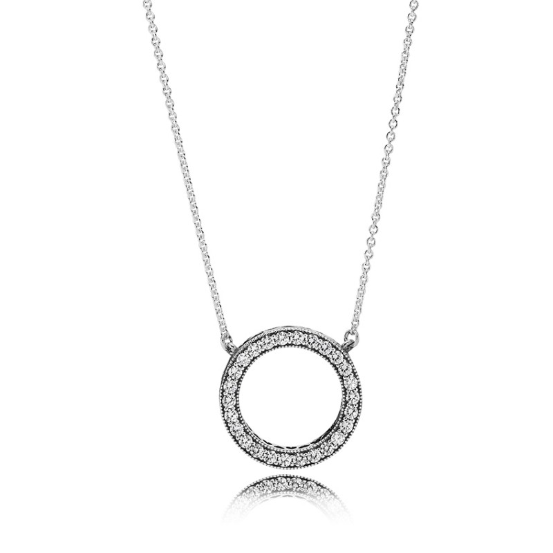 Pandora Circle of Sparkle Necklace 590514CZ