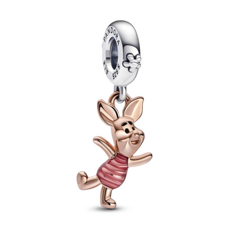 Pandora Disney Winnie the Pooh Piglet Dangle 782208C01 Pandora Disney Winnie the Pooh Piglet Dangle 782208C01