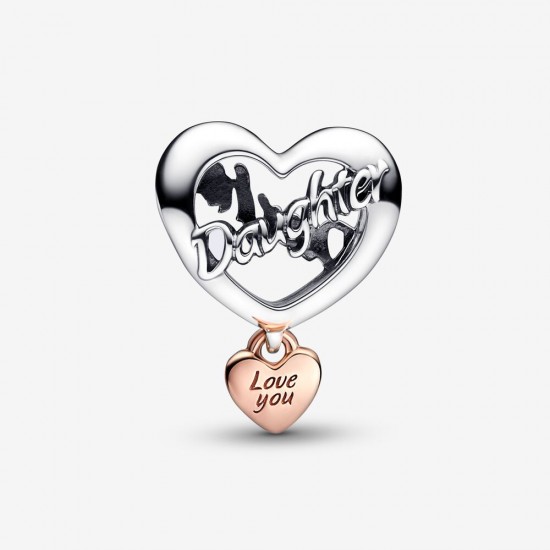 Pandora Love You Daughter Heart Charm 782327C00
