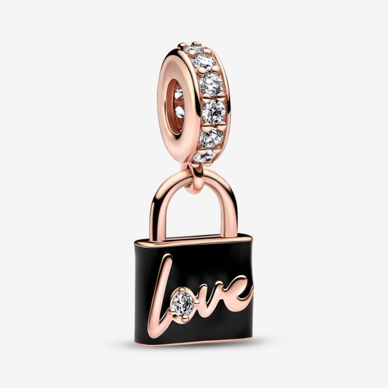 Pandora Love Padlock Dangle Charm 782508C01