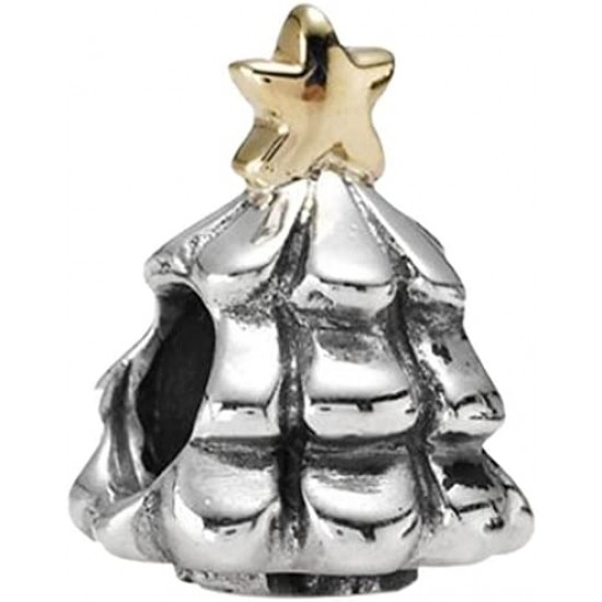 Pandora Ασημόχρυσο Χριστουγεννιάτικο Δέντρο 790365 Pandora Ασημόχρυσο Χριστουγεννιάτικο Δέντρο 790365