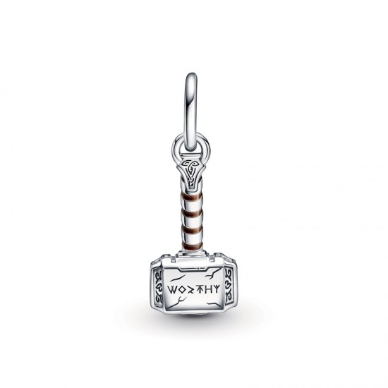 Pandora Marvel The Avengers Thor Hammer Dangle Charm 790483C01