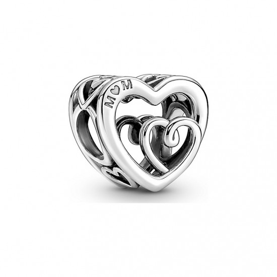 Pandora Entwined Infinite MOM Hearts Charm 790800C00