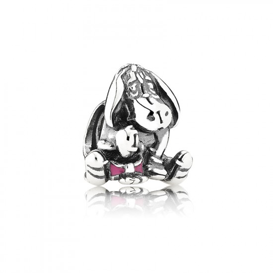 Pandora Σύμβολο ασ.925 με ροζ σμάλτο, Disney Eeyore 791567EN80