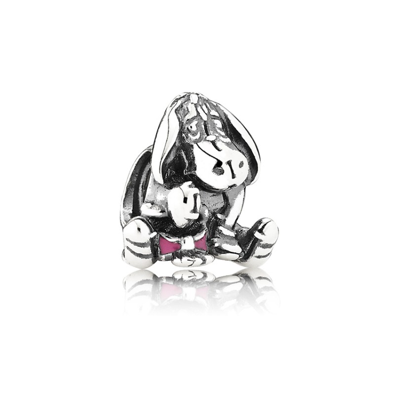 Pandora Σύμβολο ασ.925 με ροζ σμάλτο, Disney Eeyore 791567EN80