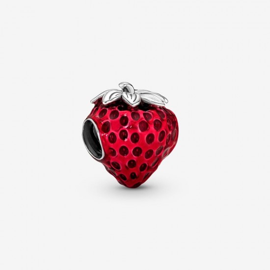 Pandora Seeded Strawberry Fruit Charm 791681C01