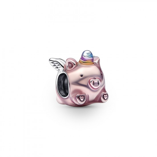 Pandora Flying Unicorn Pig Charm 792573C01