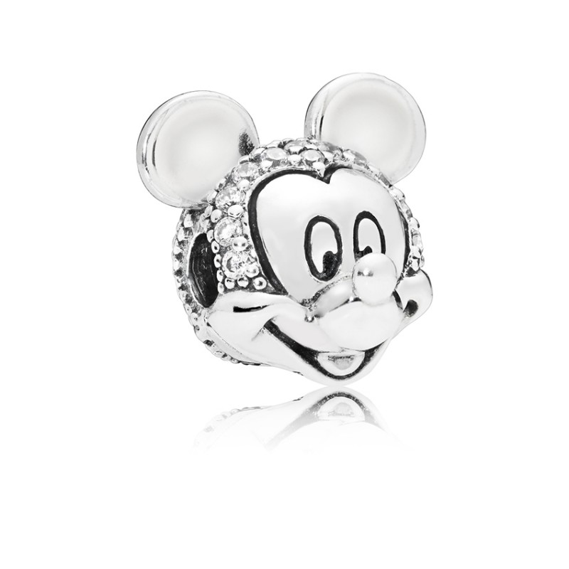 Pandora Κλιπ με κυβική ζιρκόνια, Disney Mickey 797495CZ