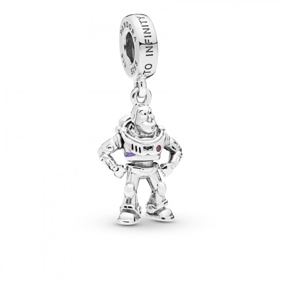 Pandora Κρεμαστό ασ. 925 με κυβ. ζιρκόνια & σμάλτο, Disney Buzz Lightyear 798042CZR