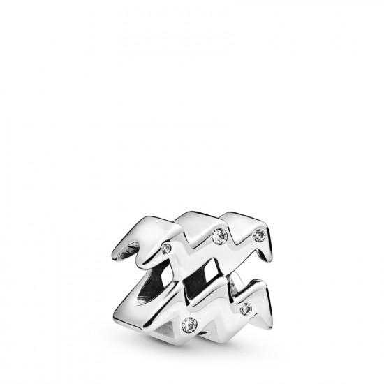 Pandora Σύμβολο ασ.925 με κυβική ζιρκόνια, Υδροχόος 798415C01