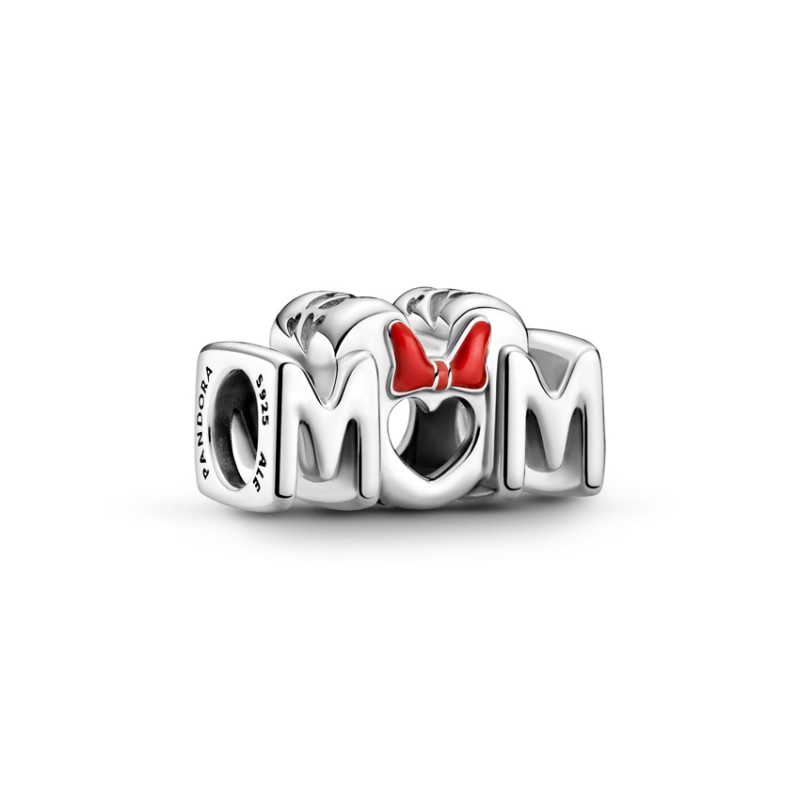 Pandora Σύμβολο ασ. 925 με σμάλτο, Disney Minnie Mum 799363C01