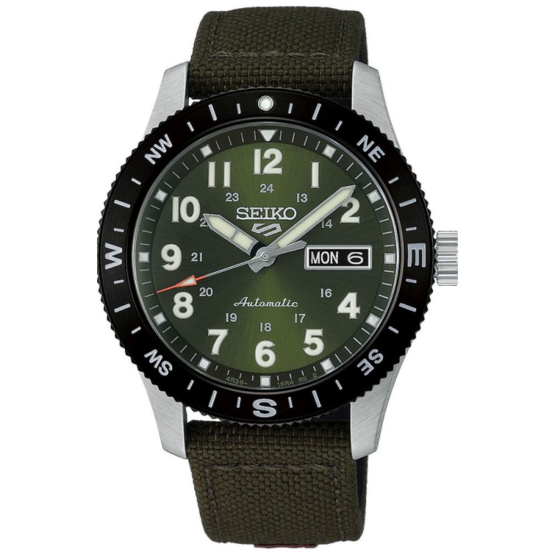 SEIKO 5 Sports Automatic Khaki Fabric Strap HDB008K1