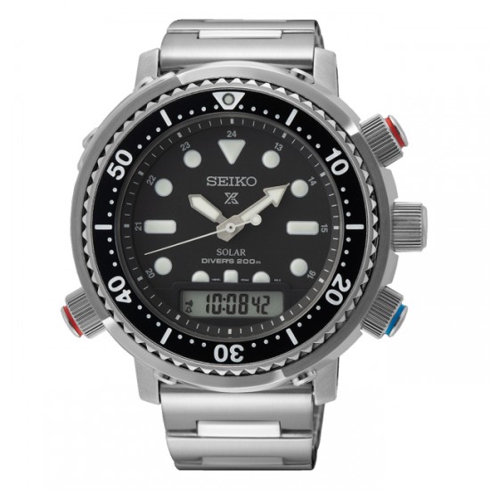 SEIKO Prospex Solar 'Arnie' Hybrid Diver’s 40th Anniversary SNJ033P1