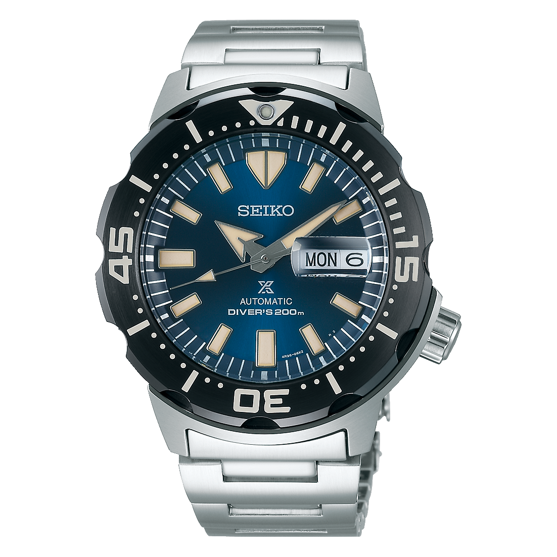 SEIKO Prospex Divers Automatic Silver Stainless Steel Bracelet