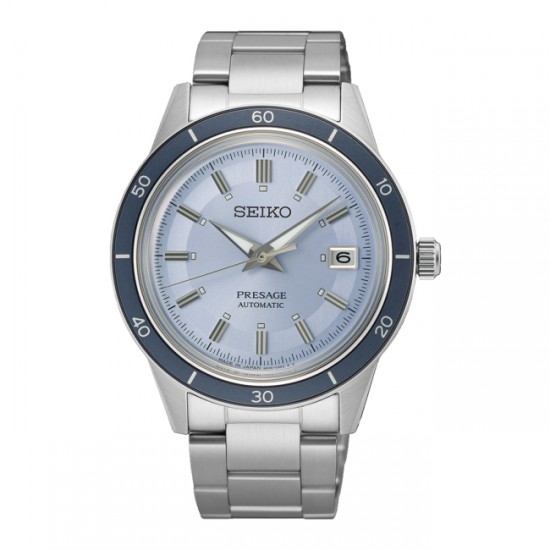 SEIKO Presage Style 60s European Exclusive in 'retro blue' Automatic Limited Edition SRPL19J1