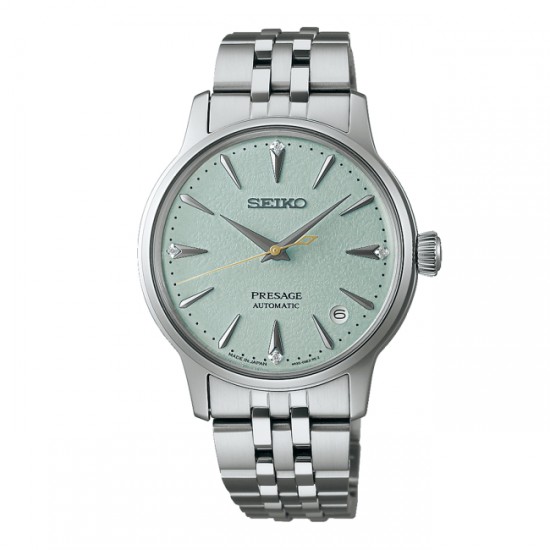 SEIKO Presage 'Frozen Mojito' Diamond Cocktail Time 34mm Automatic SRPL63K1J