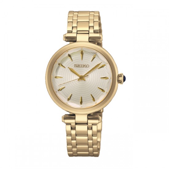 SEIKO Conceptual Ladies Gold Plated SRZ554P1