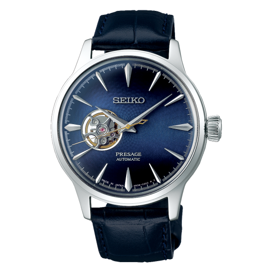 SEIKO Presage Automatic Blue Leather Strap SSA405J1