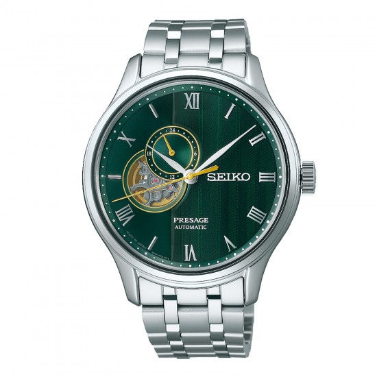 SEIKO Presage 'Japanese Zen Gardens' in Fern green Automatic SSA463J1