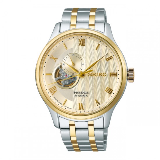 SEIKO Presage 'Japanese Zen Gardens' in Gold-toned sand Automatic SSA464J1