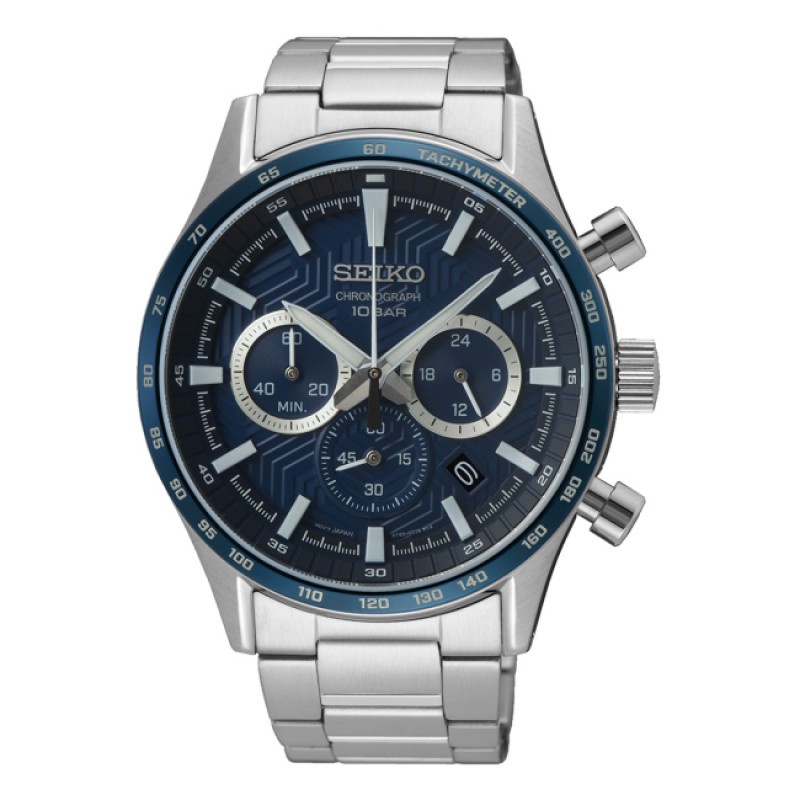 SEIKO Conceptual Series Chronograph Blue dial SSB445