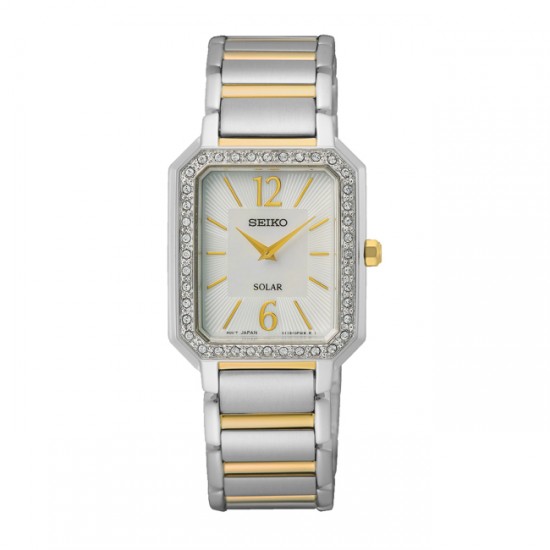 SEIKO Caprice Solar Two Tone SUP466P1