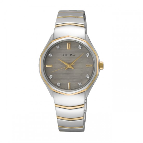 SEIKO Two tone Grey Dial SUR616P1