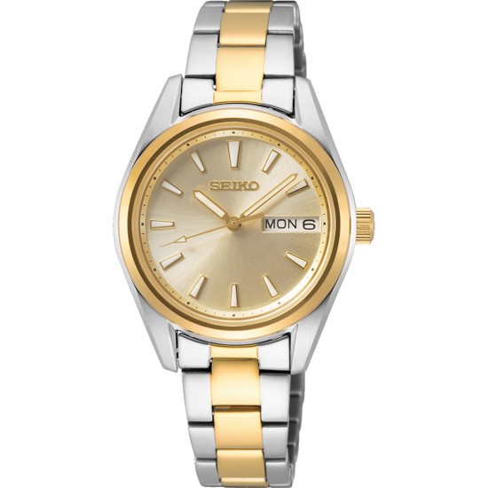 SEIKO Conceptual Series Two tone Ladies watch SUR354P1