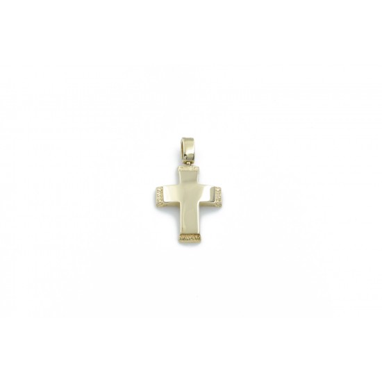 Σταυρός κίτρινο χρυσό 87378