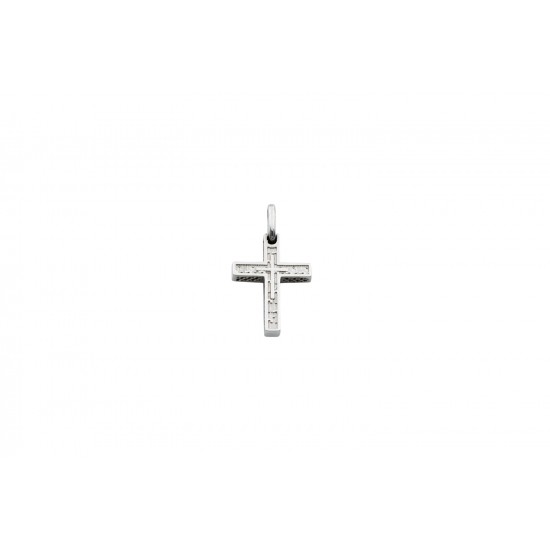 Σταυρός λευκόχρυσος Κ14 90394